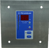 PGL DRA-1V-2G PG LifeLink DRA-1V-2G Double Gang Wall Remote Annunciator with Meter